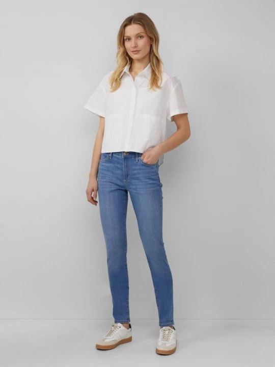 Foto van product Jeans Izabell / skinny fit / mid rise / skinny leg s.Oliver blauw