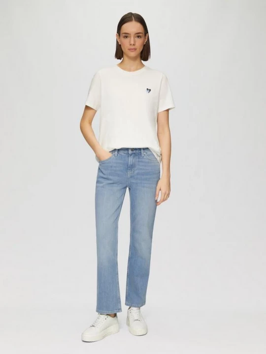 Foto van product Jeans Karolin / Regular Fit / Halfhoog / Rechte Pijp s.Oliver blauw