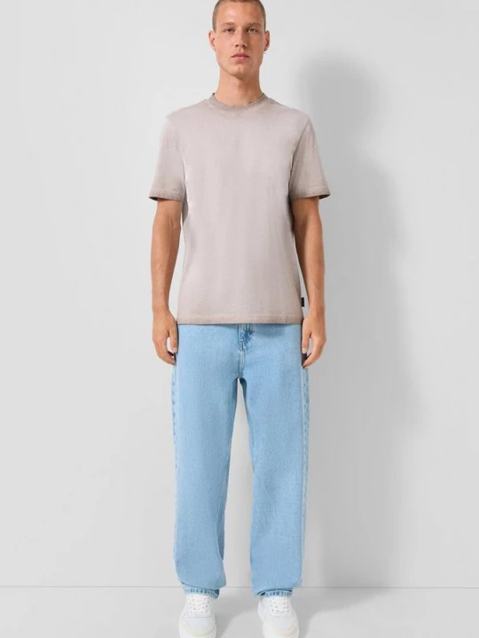 Foto van product Jeans / Los model / Halfhoog / Rechte pijp QS blauw