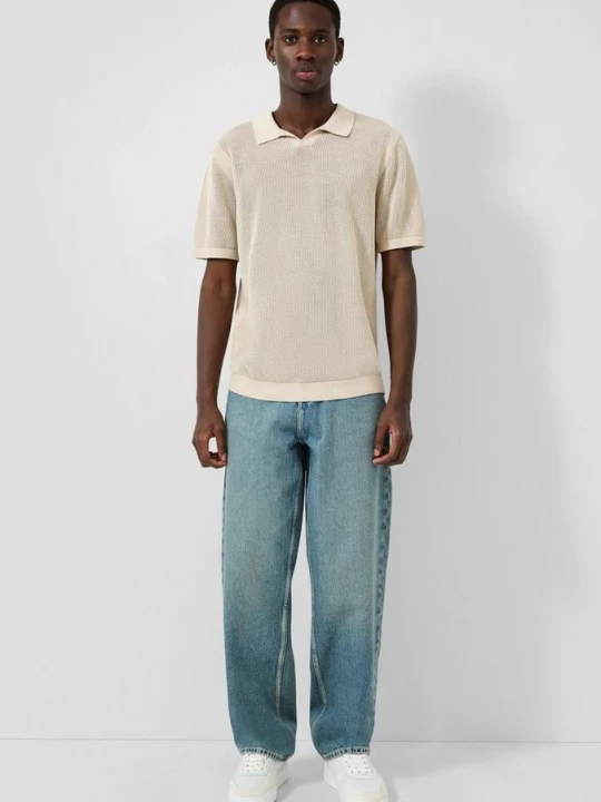 Foto van product Jeans / Los model / Halfhoog / Rechte pijp QS blauw