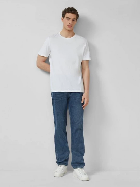 Foto van product Jeans Mauro / Regular Fit / Halfhoog / Taps toelopende pijpen s.Oliver blauw