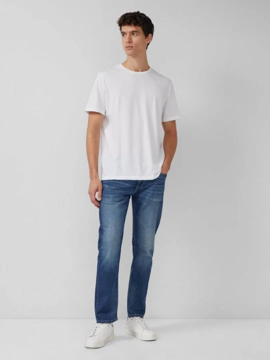 Foto van product Jeans Mauro / Regular Fit / Halfhoog / Taps toelopende pijpen s.Oliver blauw