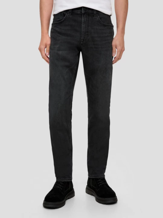Foto van product Jeans Mauro / regular fit / mid rise / tapered leg s.Oliver grijs