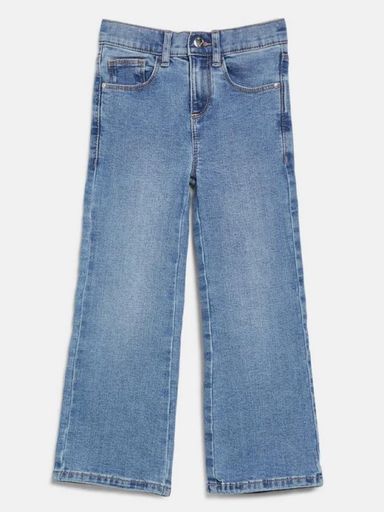 Foto van product Jeans met wijde pijpen / Regular Fit / Hoge taille / Wijde pijpen s.Oliver blauw