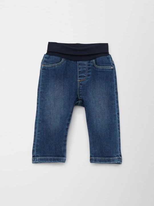Foto van product Jeans met zachte geribde band s.Oliver blauw