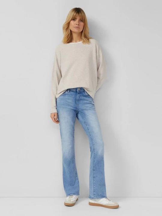 Foto van product Jeans / Mid Rise / Bootcut Leg / Elastisch Denim s.Oliver blauw