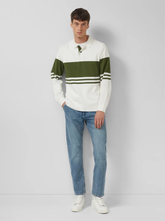 Foto van product Jeans / Normale pasvorm / Halfhoog / Rechte pijp / Chino zakken s.Oliver blauw