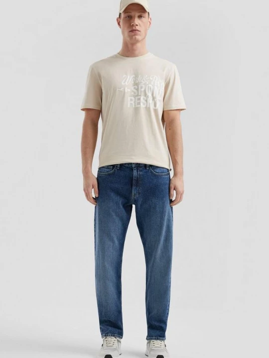 Foto van product Jeans Pete / Regular Fit / Mid Rise / Rechte Pijp QS blauw