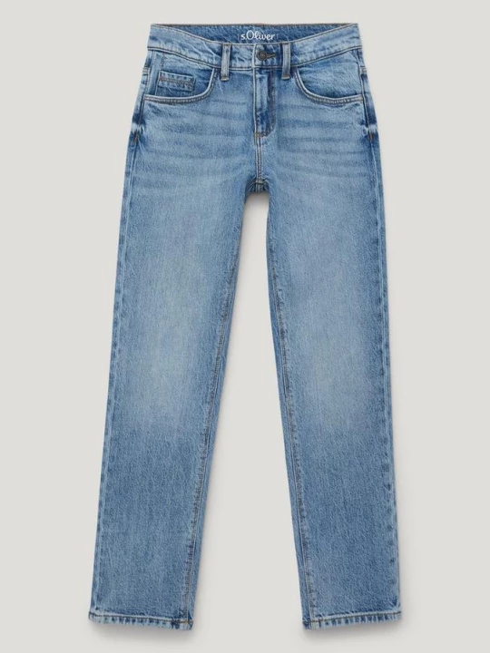 Foto van product Jeans Pete / regular fit / mid rise / straight leg s.Oliver blauw