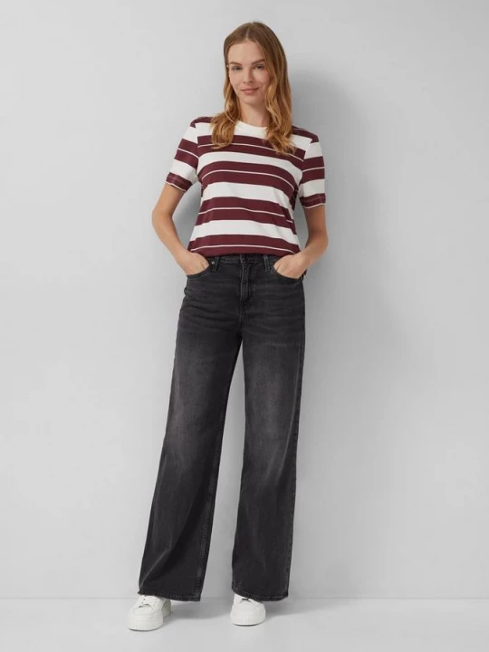 Foto van product Jeans / Regular Fit / Halfhoog / Wijde pijpen s.Oliver grijs