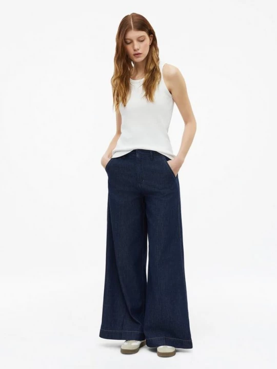 Foto van product Jeans / Regular Fit / Hoge Rise / Extra Wijde Pijp s.Oliver blauw