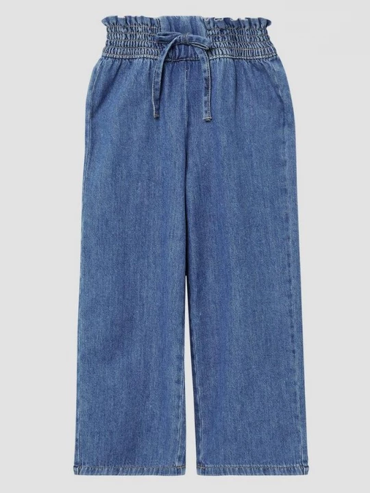 Foto van product Jeans / regular fit / mid rise / wide leg / elastische band s.Oliver blauw
