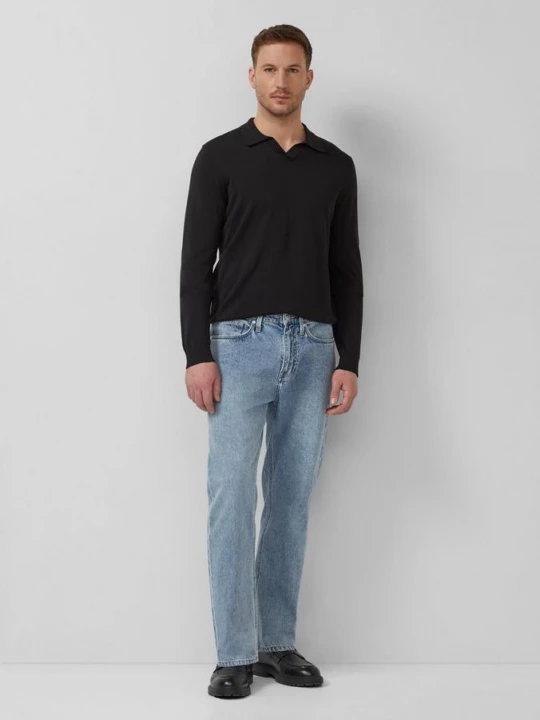 Foto van product Jeans / Relaxed Fit / Halfhoog / Rechte Pijp / Wassen s.Oliver blauw