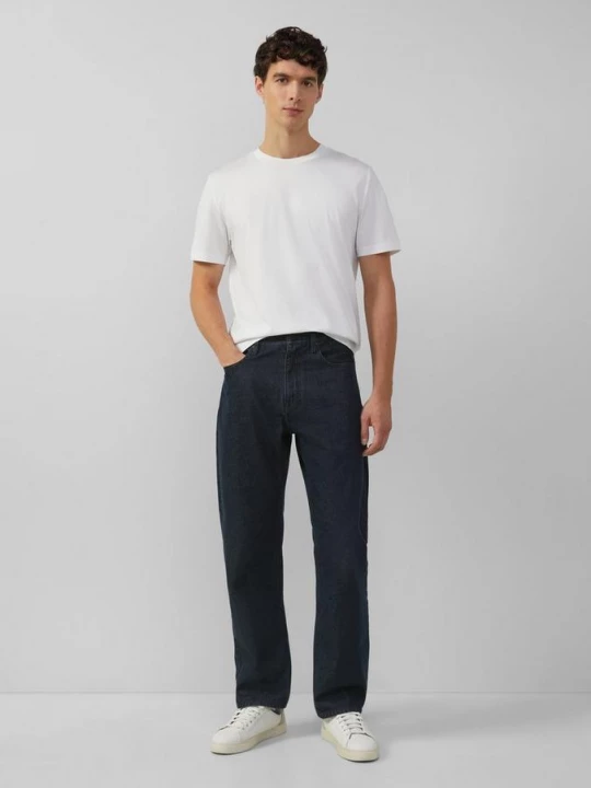 Foto van product Jeans / relaxed fit / mid rise / straight leg / 100% katoen s.Oliver blauw