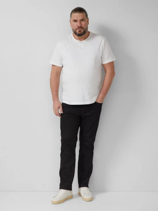 Foto van product Jeans / Relaxed Fit / Mid Rise / Straight Leg / Denim s.Oliver zwart