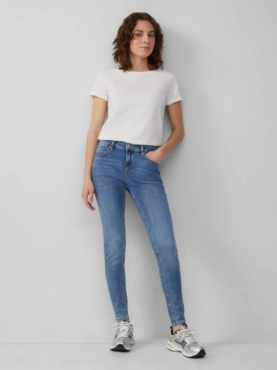 Foto van product Jeans Sadie / skinny fit / mid rise / skinny leg / superstretch QS blauw