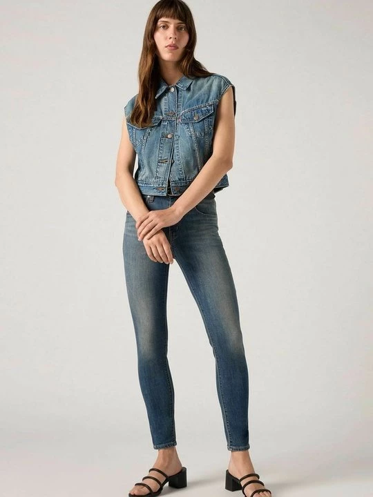 Foto van product Jeans Skinny Fit Levi's donkerblauw