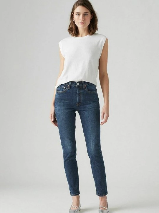 Foto van product Jeans Skinny Fit Levi's donkerblauw denim