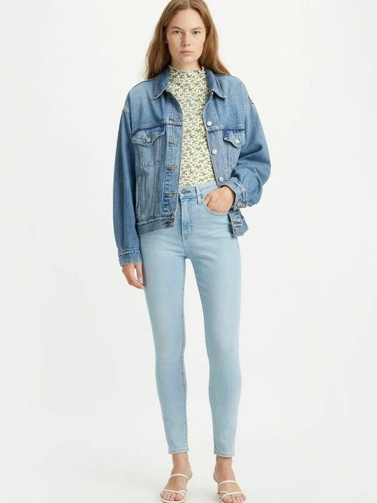 Foto van product Jeans Skinny Fit Levi's turquoise gemêleerd