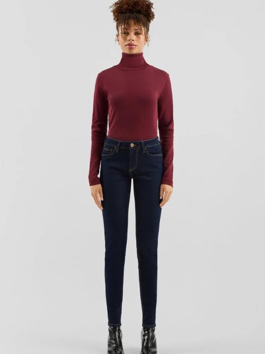 Foto van product Jeans / Skinny Fit / Mid Rise / Skinny Leg / Elastisch QS blauw