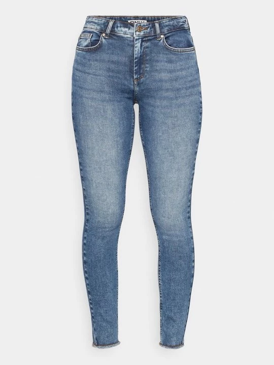 Foto van product Jeans Skinny Fit Only donkerblauw denim