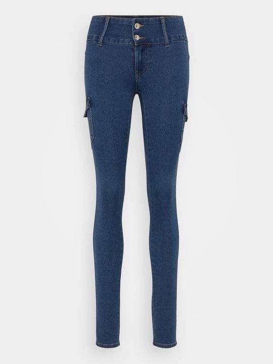 Foto van product Jeans Skinny Fit Only donkerblauw denim