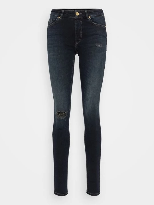Foto van product Jeans Skinny Fit Only donkerblauw denim