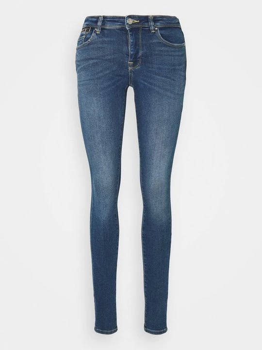 Foto van product Jeans Skinny Fit Only donkerblauw denim
