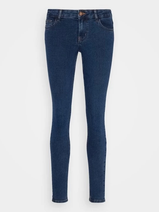 Foto van product Jeans Skinny Fit Pieces donkerblauw denim