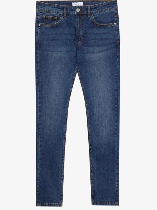 Foto van product Jeans Skinny Fit Pier One By Zalando donkerblauw denim