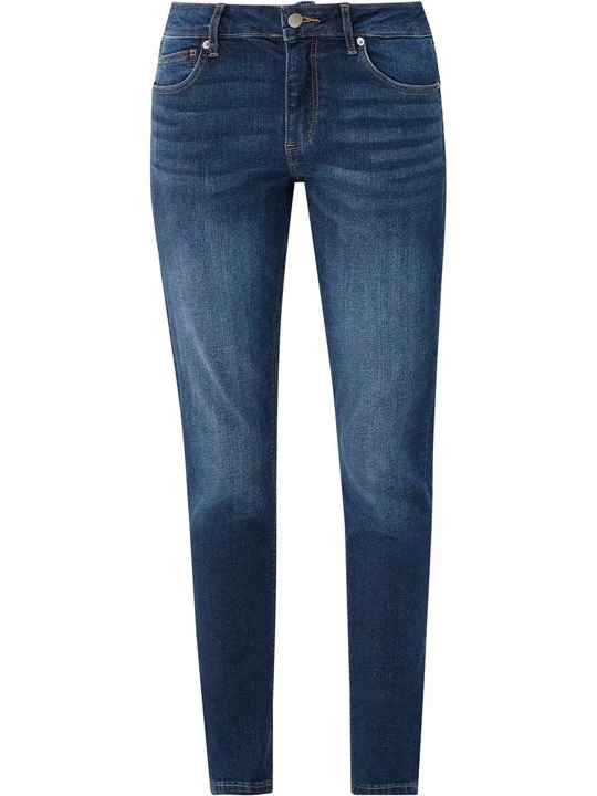 Foto van product Jeans Skinny Fit QS donkerblauw denim