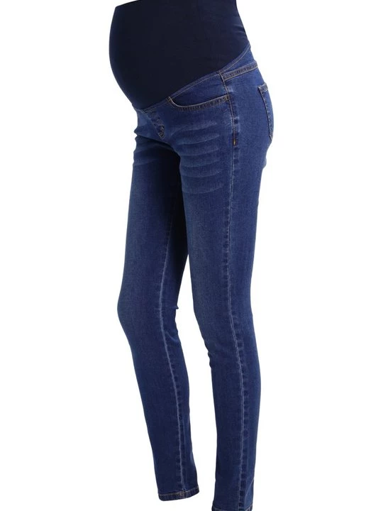 Foto van product Jeans Skinny Fit Spring Maternity donkerblauw denim