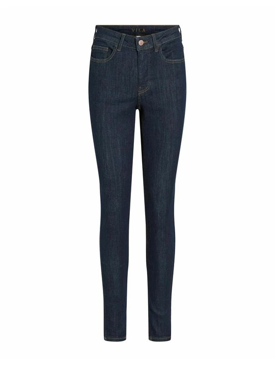 Foto van product Jeans Skinny Fit Vila donkerblauw denim