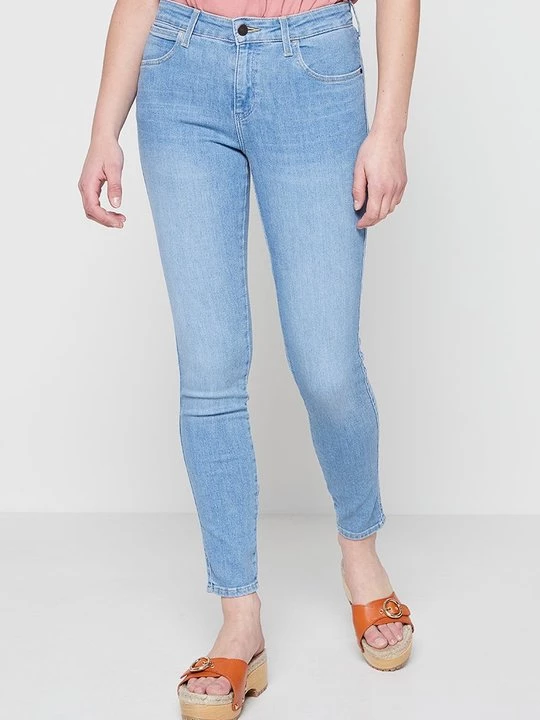 Foto van product Jeans Skinny Fit Wrangler lichtblauw
