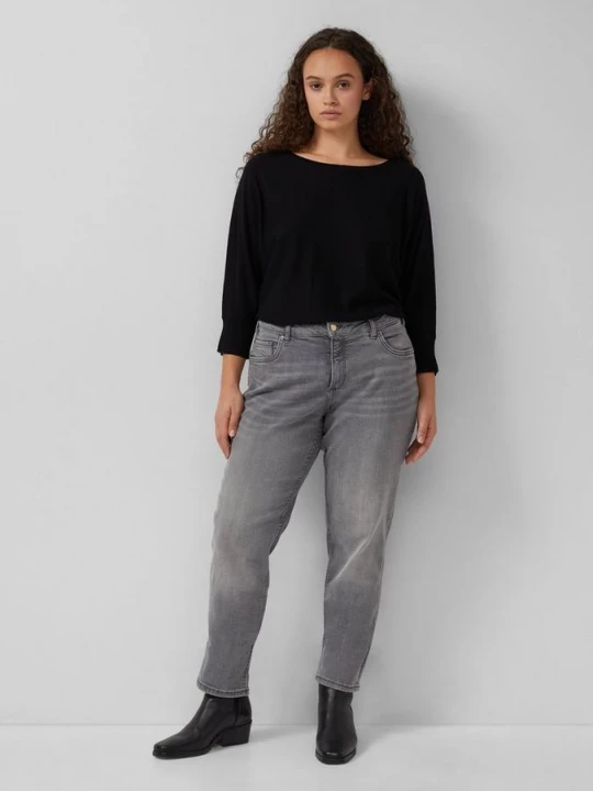 Foto van product Jeans / Slim Fit / Halfhoog / Slanke pijpen / Superstretch QS grijs
