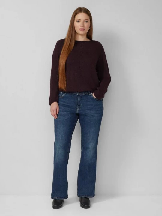 Foto van product Jeans / Slim Fit / Mid Rise / Bootcut Pijp QS blauw