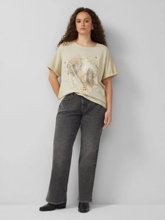Foto van product Jeans / Slim Fit / Mid Rise / Bootcut Pijp QS grijs