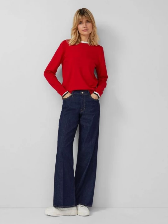 Foto van product Jeans Suri / regular fit / high rise / wide leg s.Oliver blauw