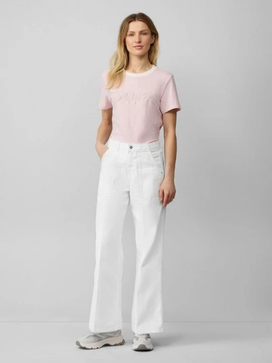 Foto van product Jeans Suri / regular fit / high rise / wide leg s.Oliver wit