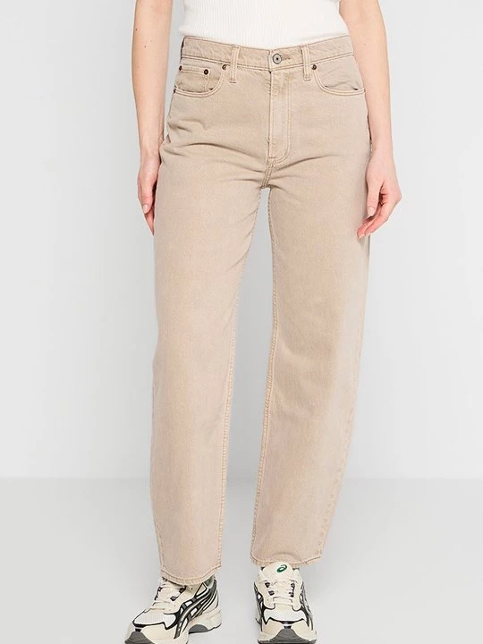 Foto van product Jeans Tapered Fit Abercrombie & Fitch beżowy