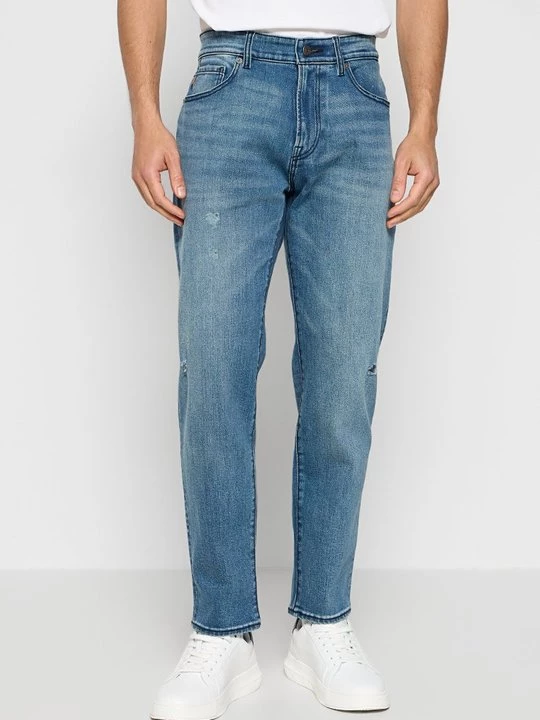 Foto van product Jeans Tapered Fit Boss koningsblauw