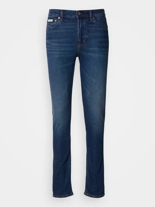 Foto van product Jeans Tapered Fit Calvin Klein Jeans donkerblauw denim