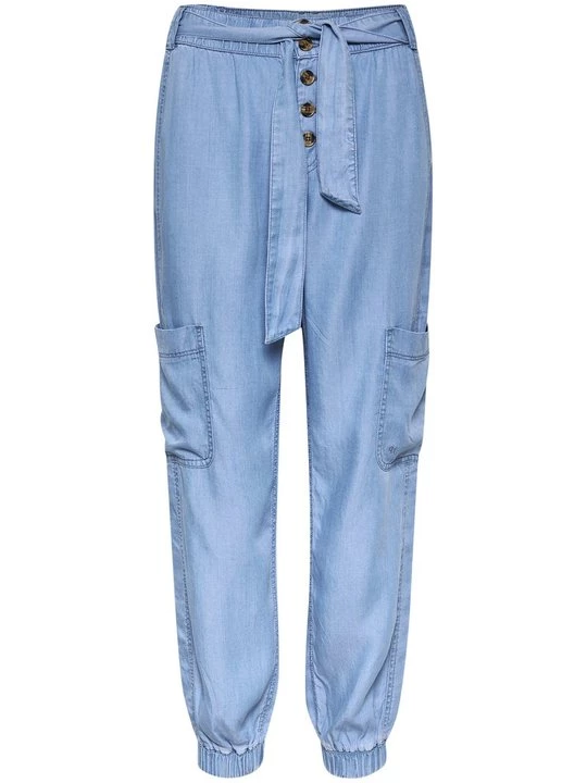 Foto van product Jeans Tapered Fit Cream lichtblauw