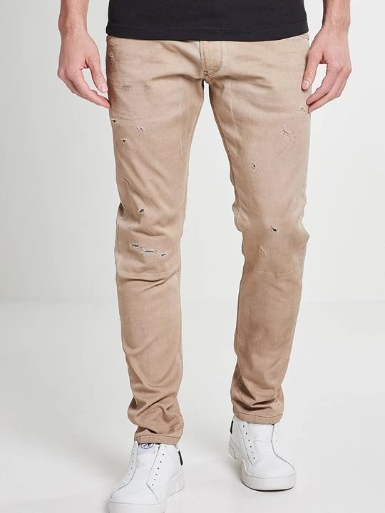 Foto van product Jeans Tapered Fit Diesel beżowy