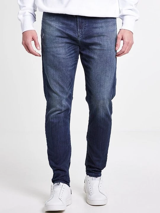 Foto van product Jeans Tapered Fit Diesel donkerblauw