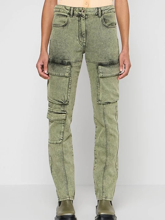 Foto van product Jeans Tapered Fit Patrizia Pepe neongroen
