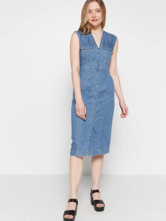 Foto van product Jeansjurken 7 For All Mankind blauw