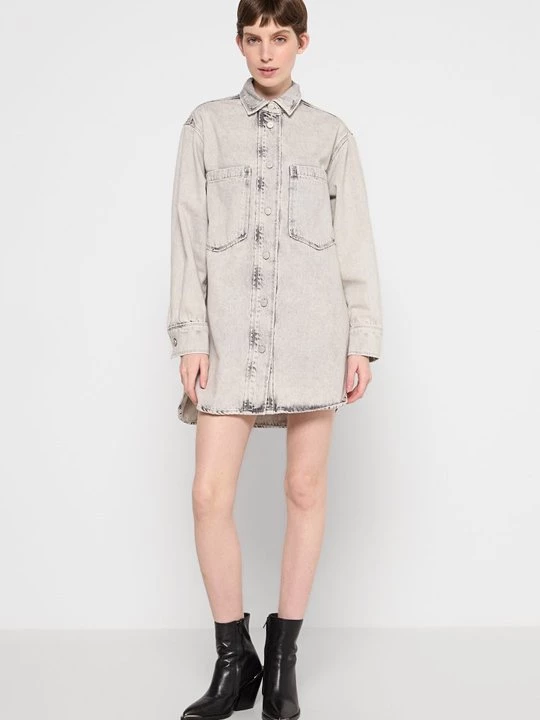 Foto van product Jeansjurken AllSaints lichtgrijs