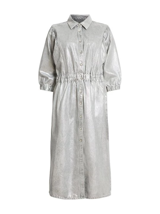 Foto van product Jeansjurken AllSaints zilverkleurig