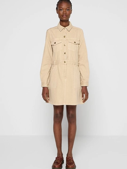Foto van product Jeansjurken Barbour zandkleur